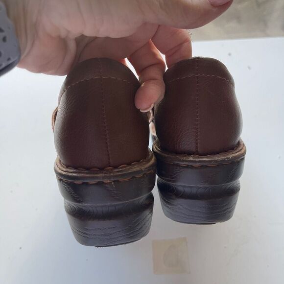 B.O.C Women’s Peggy Woven Clog Brown Size 10M - Picture 6 of 8